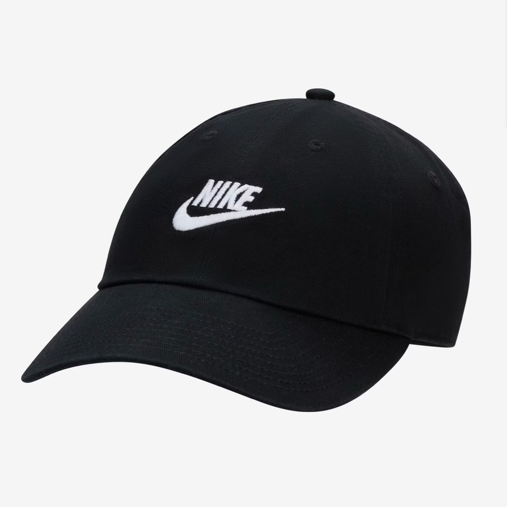 Nike Washed Black Dad Hat